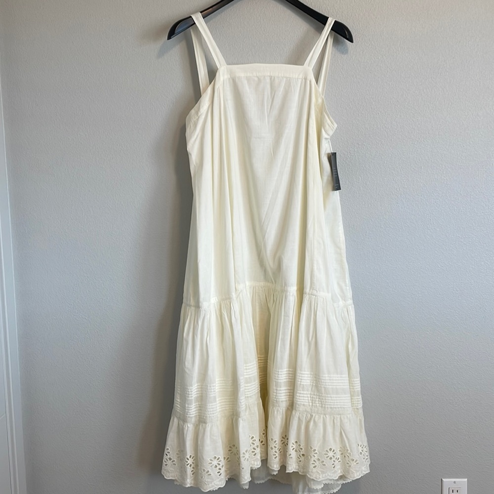 The Posse Cream White Maxi Dress
